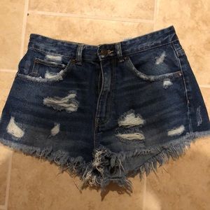 Zara jean shorts
